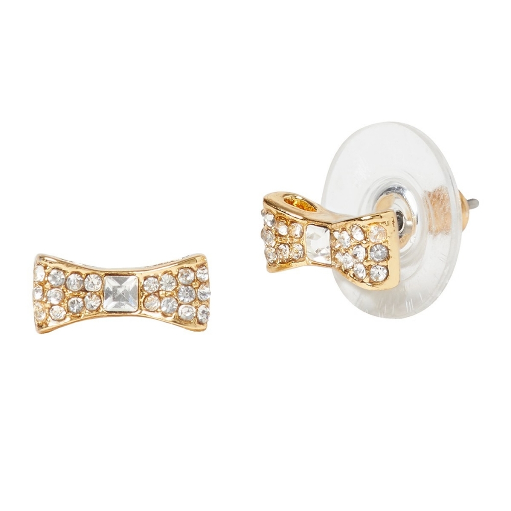 🎁 Kate Spade Ready Set Bow Pave Bow Studs